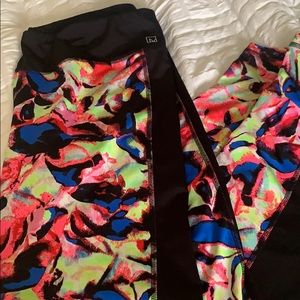 Colorful workout leggings